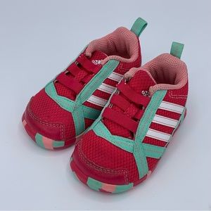 Adidas Toddler Pink Slip-On Size 4